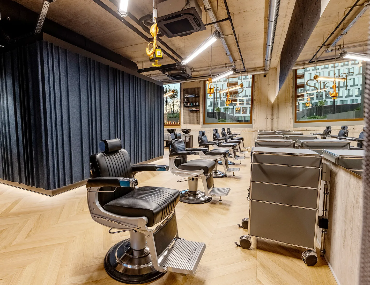 Fauteuils de barbier